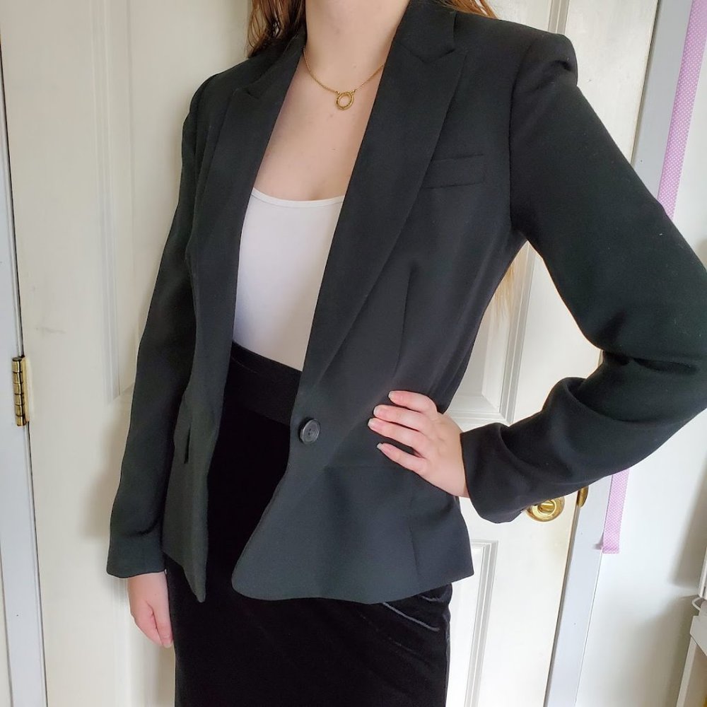 ⭐️J. Crew Black Wool Blazer⭐️ - Picture 5 of 11